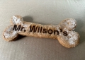 Mr. Wilson's Leberwurst Knochen (gross) Hundekeks -PERSONALISIERT-