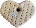 Mr. Wilson's liver pate heart ( big or small ) dog treats
